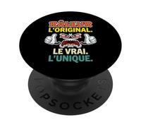 Râleur l'Original Le Vrai l'Unique Haut pour Rire PopSockets PopGrip Adhésif
