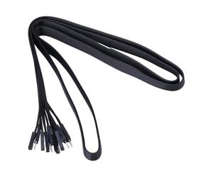 RALIYATX Câble d'extension d'alimentation SW 20 cm/30 cm/50 cm/100 cm pour carte mère disque dur LED/PLED/Reset SW/Power SW Extender Line