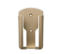 RALIYATX Cintre, support de télécommande support auto-adhésif pour médias boîte de rangement support mural - Or - S