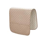 RALIYATX Housse d'accoudoir de canapé, en tissu polyester doux, antidérapant pour protéger les taches et l'usure, kaki