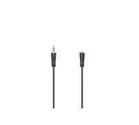 Rallonge Hama 00205121 Jack audio [1x mâle anglaise - 1x Jack femelle 3.5 mm] 5 m noir