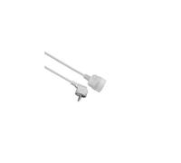Rallonge 1 pans, 5 m, 3 x 1,0 mm OWA blanc 28213