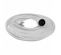 Rallonge 1 prise 10 m avec/sans 3 x 1,5 mm² BLANC