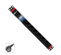 Rallonge 19'' - Tomas - WPN-PDU-G02-06 - 6 Prises - Electrique - Intérieur
