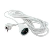 Rallonge 230 V Terre 5 m - Blanc - Velleman