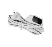 Rallonge 2P 6 A 2 x 0,75 m² Ho3Vv-H2-F 3M Blanc
