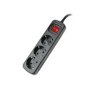 Rallonge 3 prises Schuko avec interrupteur 9643