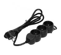 Rallonge 3 voies 2P+Z, 5m H05VV-F 3x1,5mm² ES-4/B/5