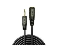 Rallonge 35652 Jack audio [1x Jack mâle 3.5 mm - 1x Jack femelle 3.5 mm] 2.00 m noir