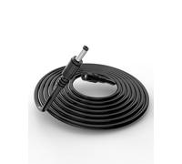 Rallonge 3M DC 18AWG en Cuivre pour Alexa Echo 1ère/2ème Génération, Echo Show 1ère Génération, Plus 1ère Génération, Echo Link, Echo Look, Fire TV 2ème Génération - Câble de Connexion DC 3M Noir