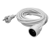 Rallonge - 3x1.5 mm² - 5 m - blanc