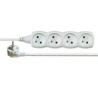 Rallonge 4 prises avec/u 3m/H05VV-F 3G1 rallonge P0413