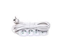 Rallonge 4 prises avec/u 5m/H05VV-F 3G1 rallonge P0415