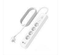 Rallonge 4 prises Schuko avec interrupteur Belkin SRB001VF2M [2 m]