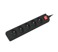 Rallonge 5 prises avec interrupteur PS1-05E-0300-BK