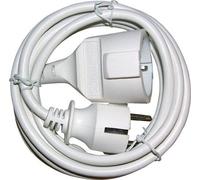 Rallonge 5m H05VV-F3G1.5 Blanc