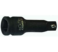 Rallonge à choc carré F1/2" > M1/2" Lg 75 mm