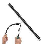Rallonge à cliquet flexible, tige de ynamométrique de 1,27 cm, adaptateur de ouille rotative à 360 degrés - pour réparation automobile, machines, entretien, garage, maison, projet