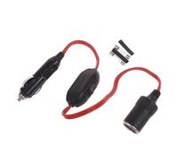 Rallonge Allume-cigare 12V 24V Avec Interrupteurs Allume-cigare Voiture Prise Mâle À Prise Femelle Câble D'extension Connecteur Électrique Automobile Câble D'extension D'alimentation En Matière