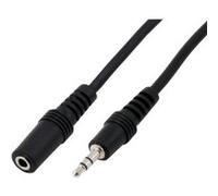 Rallonge audio stéréo jack 3,5 mâle / femelle - 1,50m * G