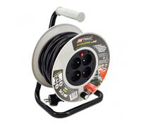 Rallonge avec bobine AWTools AW70217; 3x1,5 mm²; 30 m