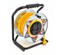 Rallonge avec bobine AWTools AW70260; 3x1,5 mm²; 40 m