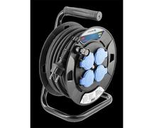 Rallonge avec bobine - HOGERT - HT1E720 - 20m 3x1,5mm