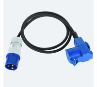 Rallonge avec câble néoprène Electraline 46150-1,5 mètres-3G1,5mmq