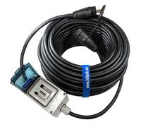 Rallonge avec compteur d'énergie caoutchouc H07RN-F 3G2,5mm2 1-25m