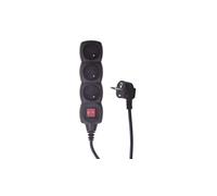 Rallonge avec interrupteur 3 prises avec/u rallonge PC1315
