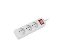 Rallonge avec interrupteur 3 prises z/u PS1-03E-0300-W