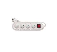 Rallonge avec interrupteur 4 prises avec/u rallonge P1412