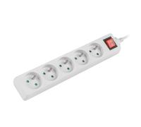 Rallonge avec interrupteur 5 prises avec/u PS1-05E-0150-W