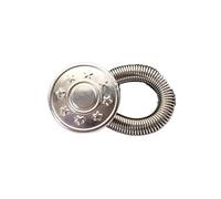 Rallonge Bouton Pantalon Lot de 2 ou 5 boutons élastiques à ressort rétractables et réglables for pantalons jeans(Color 09 17mm,2Pcs)