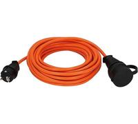 Brennenstuhl 1169950 Strom Verlängerungskabel Orange 25 m Ölbeständig, UV-Beständig (1169950)