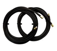 Rallonge câble antenne coaxial - LTE - 10m - Noir - Extérieur - 1 prise