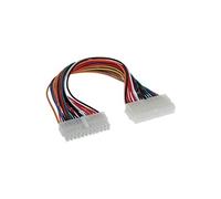 Rallonge câble électrique interne,, 24 broches mâle/fem., bloc d'alimentation - carte mère, 20cm