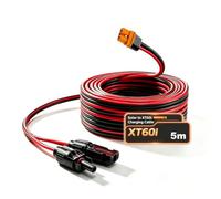 Rallonge Câble Solaire XT60i vers Connecteur Panneau Solaire 12AWG 5m 4mm² | Solar Panel Connector to XT60i Charging Cable for EcoFlow Anker Power Station
