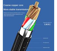 Rallonge Câble USB - Prolongateur Port Mâle, Prise Femelle | Cordon Tressé En Nylon Résistant, Connexion Fiable Haute Performance Adaptée Aux Accessoires Électroniques Tels Que Caméra, Souris