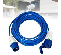 Rallonge CEE,10M 230V 16A CEE Rallonge Electrique,Rallonge Camping Car,Câble Rallonge Caravane CEE pour Camping Et Activités De Plein Air,IP44,Chantiers,Industrie, Espaces xEtérieurs,Bleu