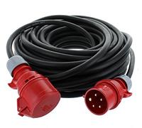 Rallonge CEE 400 V, H07RN-F 5 g 2,5 mm², 16 A, 25 m, la force Câble d'alimentation, câble en caoutchouc