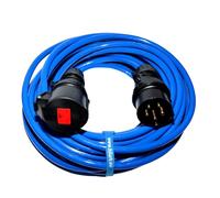Rallonge CEE courant fort PUR H07BQ-F 5G2,5mm IP44 16A 1-45m
