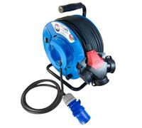 Rallonge CEE H05RR-F 3G1,5 enrouleur de câble inversé + 25-50m