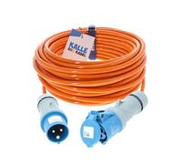Rallonge CEE Kalle Blue Signal 2,5 mm² - Câble entièrement pur de qualité supérieure - 15 m