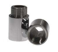 Rallonge chromée mâle / femelle, 6 pans intérieurs, 20/27 longueur 25 mm RIQUIER