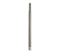 Rallonge Cliquet 150mm pour Visseuse à Choc pour robuste Rallonge(1-4) | 3 1/4 3/8 1/2, conversion carré, longueur 150mm, compatible pour perceuse, visseuse