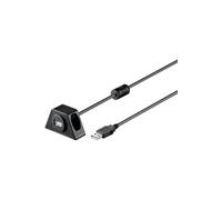 Rallonge connecteur usb 2.0 mâle a femelle a noir 0,6 m 95444