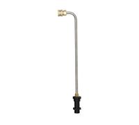 Rallonge coudée pour nettoyeur haute pression en acier inoxydable pour nettoyeur de gouttière K2 K3 K4 K5 K6 K7, 4000 PSI