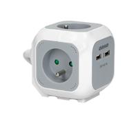 Rallonge cube 1,4 m 4 prises 4x2P+Z - ON-AE-13144