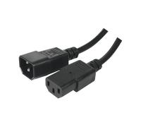 Rallonge d alimentation C14 / C13 LS0H noire - 3 m